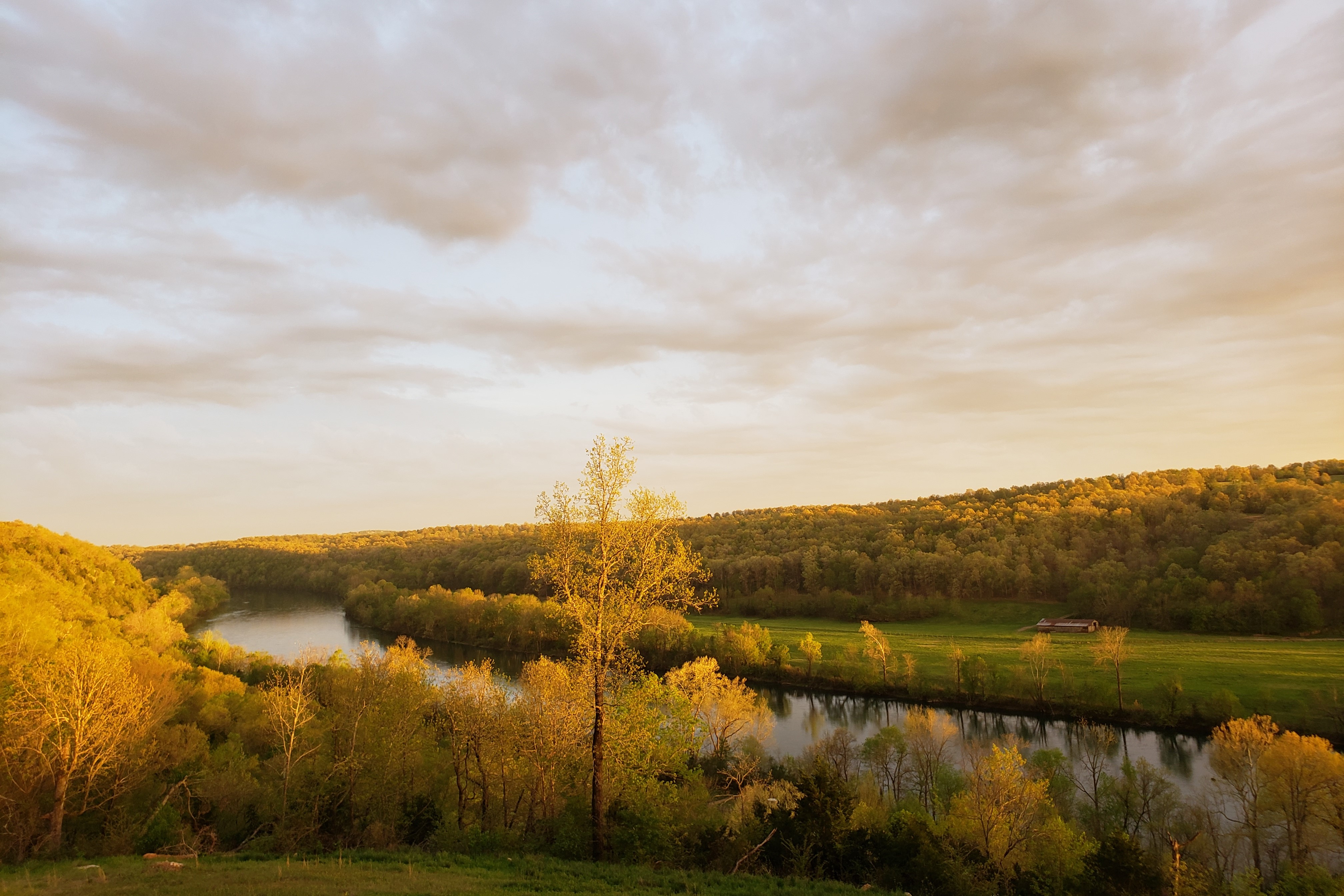 Buffalo River view